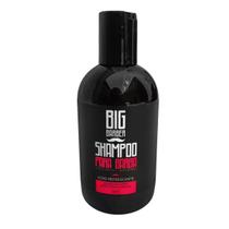 Shampoo Para Barba Big Barber 250ml Profissional Cuidado Limpeza Profunda Ação refrescante Condicionante Barbeiro Barbearia