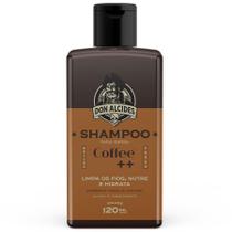 Shampoo para Barba Coffee ++ Auxilia o Crescimento 120mL Don Alcides