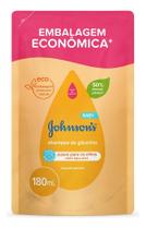 Shampoo Para Bebê Refil Johnsons Baby De Glicerina 180ml