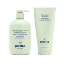 Shampoo para bebês, sabonete e loção para bebês Duo Pipette Vanilla Shampoo para bebês, sabonete e loção para bebês Duo Pipette Vanilla