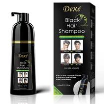 Shampoo para cabelo Amzfly Instant Black Botanical 3 em 1 30 dias Shampoo para cabelo Amzfly Instant Black Botanical 3 em 1 30 dias