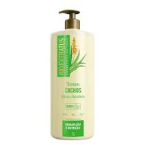 Shampoo para Cabelo Cacheado Babosa e Macadâmia Cachos Bio Extratus 1L