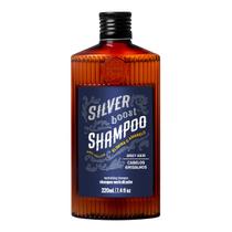 Shampoo para Cabelos Loiros e Grisalhos - SILVER BOOST 220ml - QOD BARBER SHOP