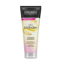 Shampoo Para Cabelos Loiros ou com Mechas Jonh Frieda Go Blonder 245ml