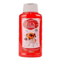 Shampoo Para Cachorro Rex Anti Pulgas  e Carrapatos - 750ml - Lookfarm
