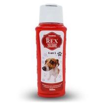 Shampoo Para Cachorro Rex Anti Pulgas Sarna e Carrapatos - 500ml - Lookfarm