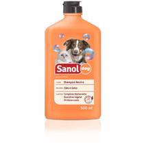 Shampoo Para Cachorro Sanol Neutro 500ml