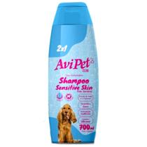 Shampoo para Cachorros Pet Pele Sensivel Sensitive Skin PH Neutro Avipet 700ml Shampoo para Cachorros Pet Pele Sensivel Sensitive Skin PH Neutro Avipet 700ml