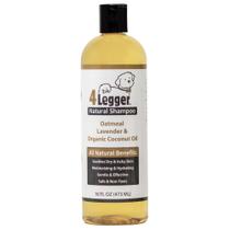 Shampoo para cães 4Legger Organic Oatmeal 473ml para coceira na pele