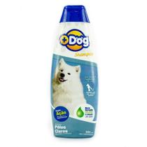 Shampoo para cães dupla ação pelos claros mais dog 500ml