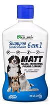 Shampoo para cães e gatos Matt 6 Em 1 500ml - Kelldrin