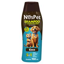 Shampoo Para Cães e Gatos Pet Nospet 5Em1 Coco 700ml