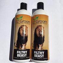 Shampoo para Cães EZ-Groom Filthy Beast Kit com 2 unidades de 946 ml