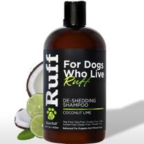 Shampoo para cães Lillian Ruff RUFF Deshedding Coconut Lime 355 ml Shampoo para cães Lillian Ruff RUFF Deshedding Coconut Lime 355 ml