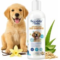 Shampoo para cães Scrubby Tails Organic Puppy Oatmeal 480 ml Shampoo para cães Scrubby Tails Organic Puppy Oatmeal 480 ml