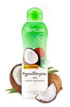 Shampoo para cães TropicClean Coconut hipoalergênico 591 ml sensível