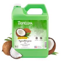 Shampoo para cães TropicLean Coconut hipoalergênico 3,78 L sensível
