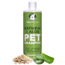 Shampoo para cães Vital Pet Life Oatmeal Aloe 473ml Shampoo para cães Vital Pet Life Oatmeal Aloe 473ml