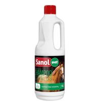 Shampoo Para Cavalos Sanol Vet - 1lt - SANOL DOG