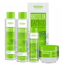 Shampoo para crescimento de cabelo broto de bambu 4 intens
