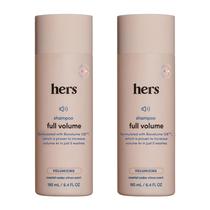 Shampoo para ela, volume total, 384 ml, 2 pacotes de biotina feminina Shampoo para ela, volume total, 384 ml, 2 pacotes de biotina feminina