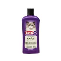 Shampoo para gatos 500ml sanol cat