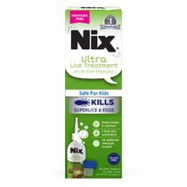 Shampoo para tratamento de piolhos Nix Ultra Superlice 120 mL com pente Shampoo para tratamento de piolhos Nix Ultra Superlice 120 mL com pente