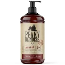Shampoo Peaky Blinders 1 Litro Barbearia 2 em 1 - Limpa e Condiciona Don Alcides