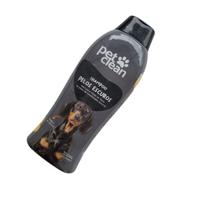Shampoo Pelos Escuros Pet Clean 700ml Cães Cachorros Pet