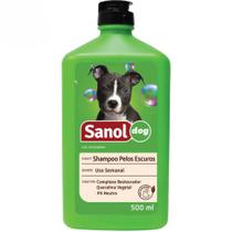 Shampoo Pelos Escuros Sanol Dog 500Ml