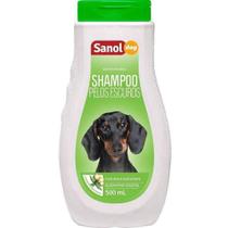 Shampoo Pelos Escuros Sanol Dog para Cães 500ml