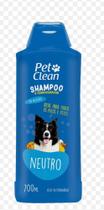 Shampoo pet cleam neutro 700ml Shampoo pet cleam neutro 700ml