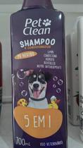 Shampoo Pet Clean 5 em 1 para Cães e Gatos - 700 mL