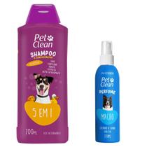 Shampoo Pet Clean 5 em 1 para Cães e Gatos - 700 mL