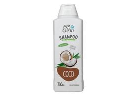 Shampoo Pet Clean Petclean Coco Cães Cachorros Pet 700Ml