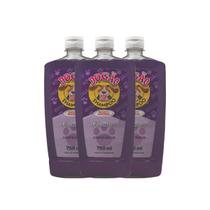 Shampoo Pet Dogão 750ml Filhotes Kit 3 Unidades
