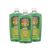 Shampoo Pet Dogão 750ml Neutro Kit 3 Unidades