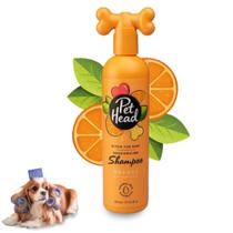 Shampoo Pet Head Desodorizante Limpeza Profunda Laranja Cães