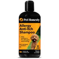 Shampoo Pet Honesty Dog Allergy Relief, coceira sazonal, 480 ml