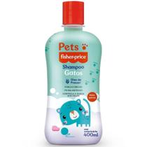 Shampoo pets fisher price para gatos força e brilho - 400ml