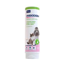 Shampoo Phisioderm Virbac para Cães e Gatos Pele Sensível ou Pele Seca