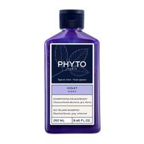 Shampoo PHYTO Purple sem depósito de cor amarela 250mL Shampoo PHYTO Purple sem depósito de cor amarela 250mL