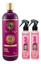 Shampoo Pink + Kit Milk Love Robson Peluquero