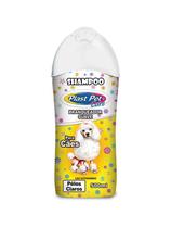 Shampoo Plast Pet Care Pelos Claros Branqueador 500Ml