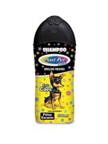 Shampoo plast pet care pelos escuros para cachorro 500ml - Plastpet