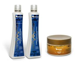 Shampoo Pós Progressiva + Hidratação Profunda + Cond Kit Midori