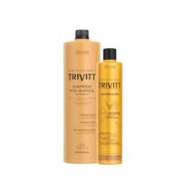 Shampoo Pós Química 1L + Cauterização 300ml Trivitt