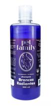 Shampoo Pra Cachorro Branqueador/matizador Pet Family 500ml MAIS LUVA PET