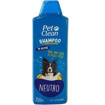 Shampoo PRA Cachorro Gato Banho e Tosa Caes PET Clean 700ML Neutro