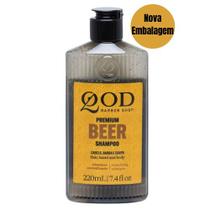 Shampoo Premium Special Beer 220ml Cabelo Barba E Corpo Qod Shampoo Premium Special Beer 220ml Cabelo Barba E Corpo Qod